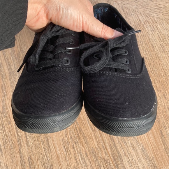 Women's Sneaker/Casual lace-up shoes - Black - Size 5 - Picture 5 of 9